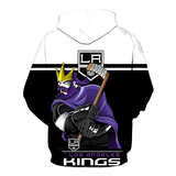 Los Angeles Kings Hoodie Mascot 3D Printed