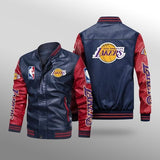 Los Angeles Lakers Leather Jacket
