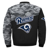 Los Angeles Rams Camo Jacket