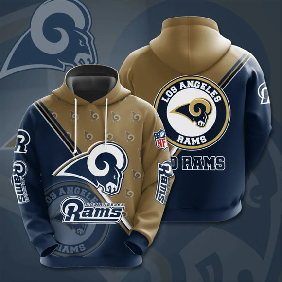 20% OFF Los Angeles Rams Hoodie Seal Motifs - Only Today