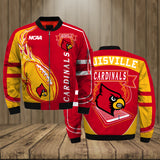 20% OFF Men's Louisville Cardinals Jacket 3D Printed Plus Size 4XL 5XL
