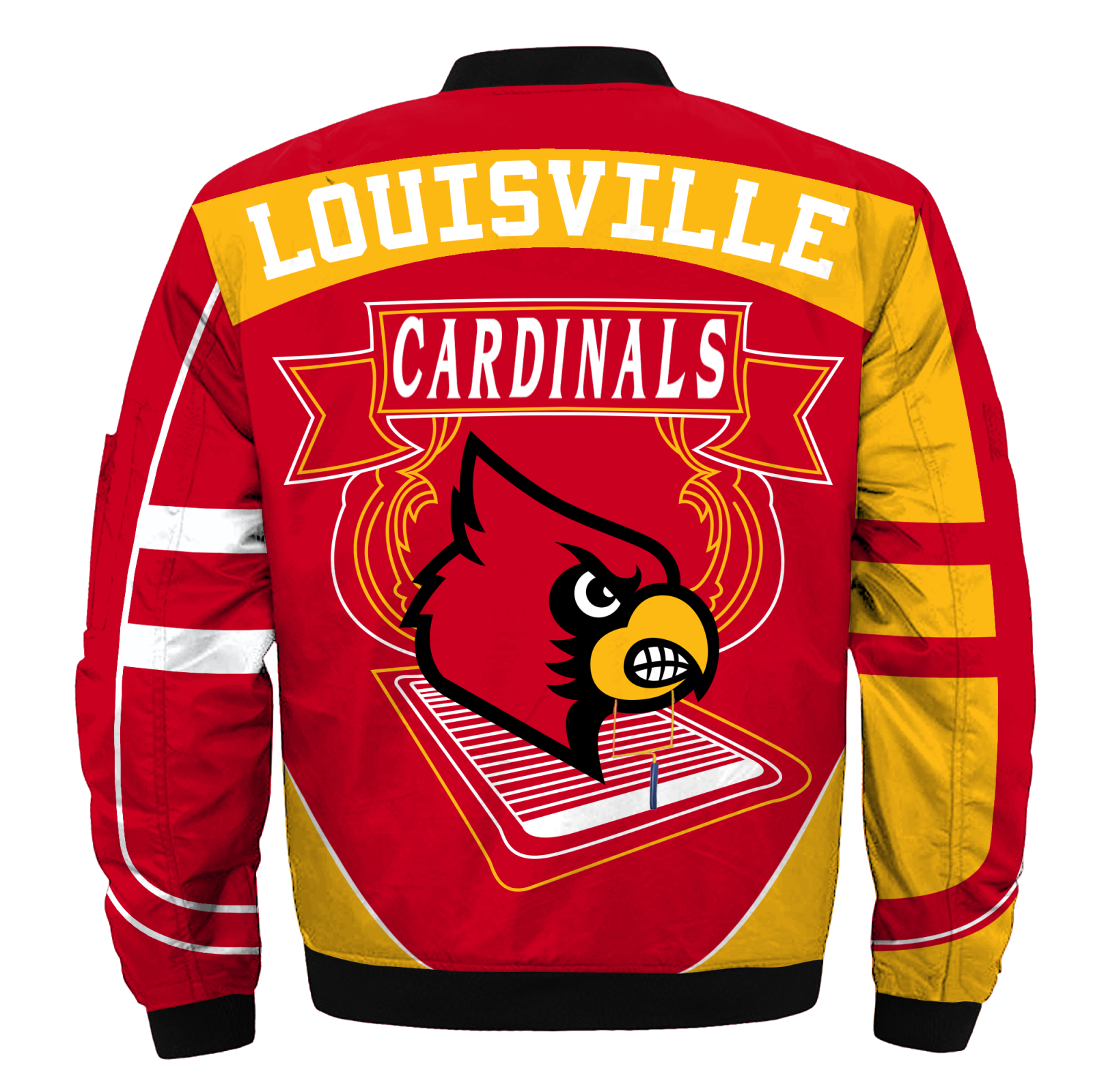 louisville cardinals varsity jacket