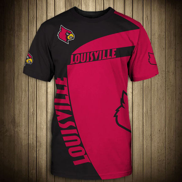20% SALE OFF Louisville Cardinals T shirt Mens 3D