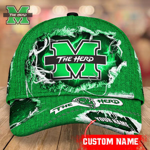 Lowest Price Marshall Thundering Herd Baseball Caps Custom Name