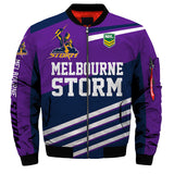 Melbourne Storm Jacket 3D Full-zip Jackets