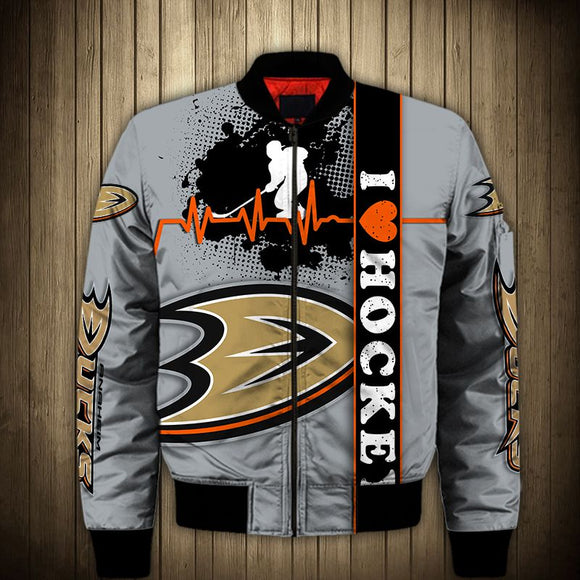 Men's Anaheim Ducks Jacket 3D