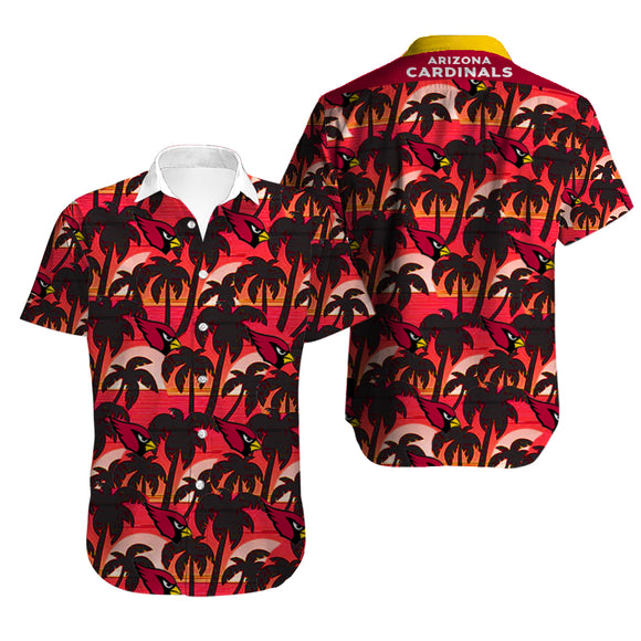 Men’s Arizona Cardinals Hawaiian Shirt Tropical