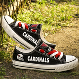 Men's Arizona Cardinals Shoes Low Top Canvas Shoes