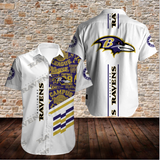 Men’s Baltimore Ravens Shirts Button Up