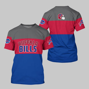 15% OFF Men’s Buffalo Bills T-shirt Extreme 3D