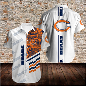 Men’s Chicago Bears Shirts Button Up