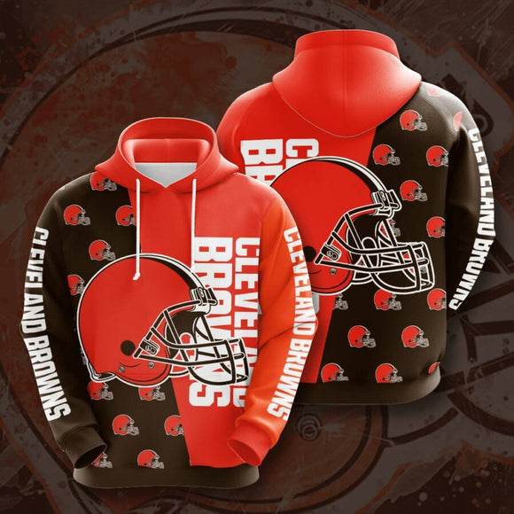 Buy Now Men’s Cleveland Browns Hoodie Big Logo - 20% OFF