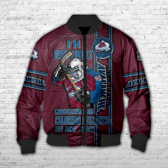 18% SALE OFF Men’s Colorado Avalanche Jackets Cheap I'm Retired