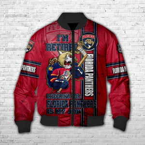 18% SALE OFF Men’s Florida Panthers Jackets Cheap I'm Retired