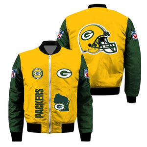 Men’s Green Bay Packers Jacket Full-Zip