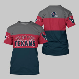 15% OFF Men’s Houston Texans T-shirt Extreme 3D