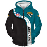 Men's Jacksonville Jaguars Hoodie 3D Highway Letter