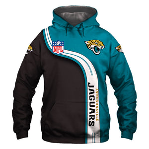 Men's Jacksonville Jaguars Hoodie 3D Highway Letter