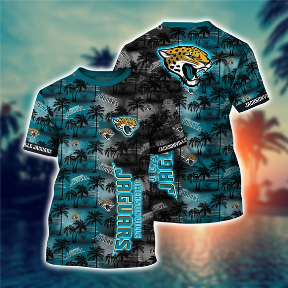 Men's Jacksonville Jaguars T-shirt Palm Trees Graphic