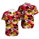 Men’s Kansas City Chiefs Hawaiian Shirt Tropical