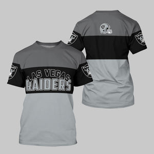 15% OFF Men’s Las Vegas Raiders T-shirt Extreme 3D