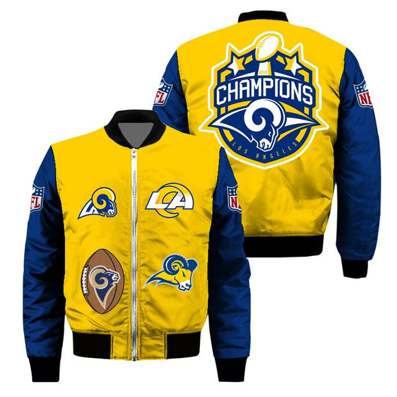 Men’s Los Angeles Rams Champions Jacket Full-Zip