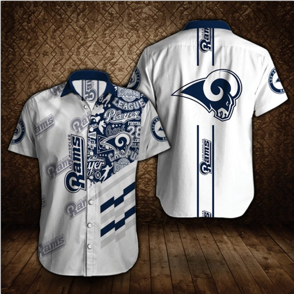 Men’s Los Angeles Rams Shirts Button Up