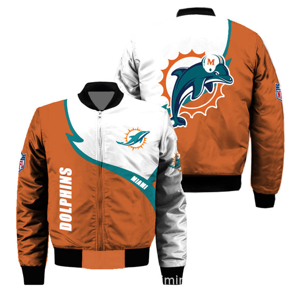 Men’s Miami Dolphins Jacket Full-Zip