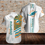 Men’s Miami Dolphins Shirts Button Up