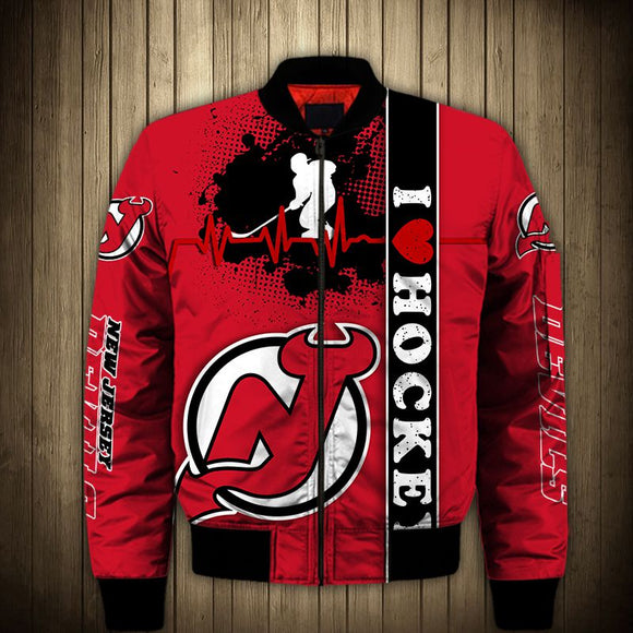 Men's New Jersey Devils Jacket 3D