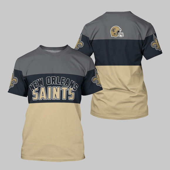 15% OFF Men’s New Orleans Saints T-shirt Extreme 3D