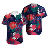 Men’s New York Giants Hawaiian Shirt Tropical