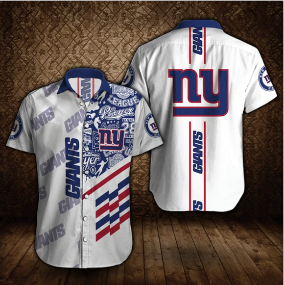 Men’s New York Giants Shirts Button Up