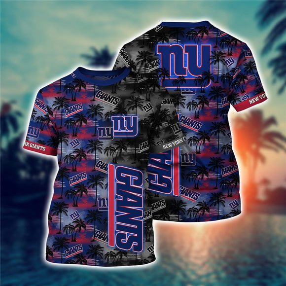 Men's New York Giants T-shirt Palm Trees Graphic