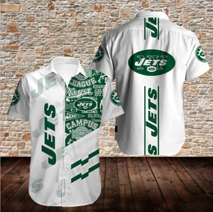 Men’s New York Jets Shirts Button Up