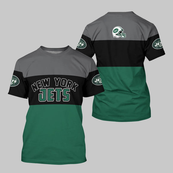 15% OFF Men’s New York Jets T-shirt Extreme 3D
