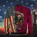 20% OFF Men’s One Nation Under God Arizona Cardinals Bomber Jackets