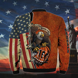 20% OFF Men’s One Nation Under God Cincinnati Bengals Bomber Jackets