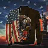 20% OFF Men’s One Nation Under God Cleveland Browns Bomber Jackets