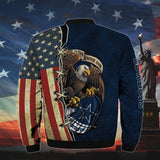 20% OFF Men’s One Nation Under God Dallas Cowboys Bomber Jackets