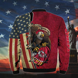 20% OFF Men’s One Nation Under God Kansas City Chiefs Bomber Jackets