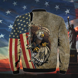 20% OFF Men’s One Nation Under God New Orleans Saints Bomber Jackets