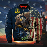 20% OFF Men’s One Nation Under God Seattle Seahawks Bomber Jackets