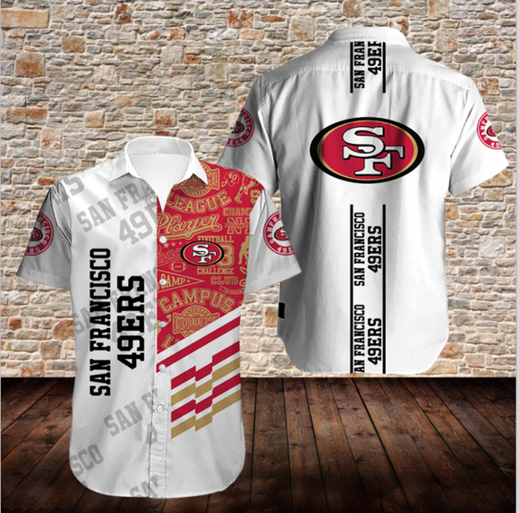Men’s San Francisco 49ers Shirts Button Up