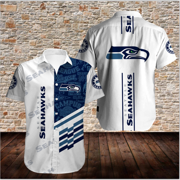 Men’s Seattle Seahawks Shirts Button Up