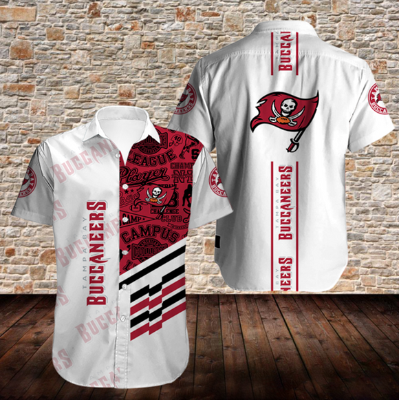 Men’s Tampa Bay Buccaneers Shirts Button Up