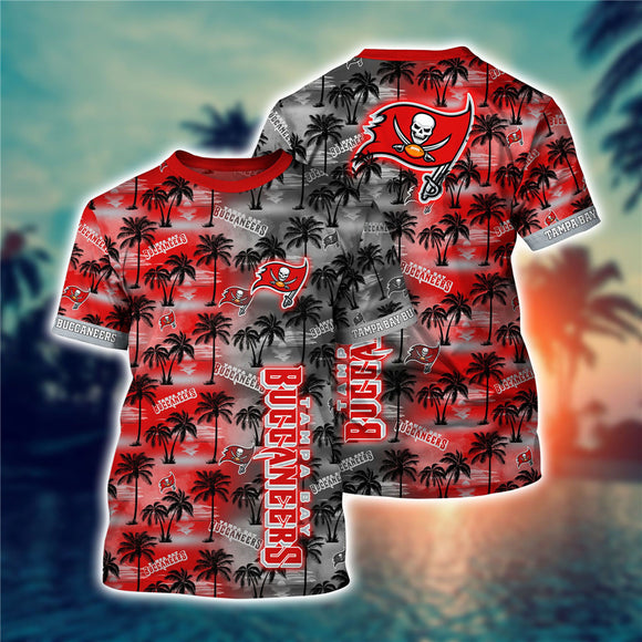 Men's Tampa Bay Buccaneers T-shirt Palm Trees Graphic
