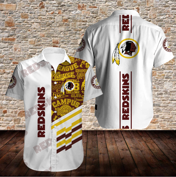 Washington Redskins NFL Star Hawaiian Shirt For Fans