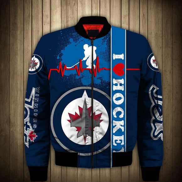 Men's Winnipeg Jets Jacket 3D