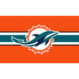 Up To 25% OFF Miami Dolphins Flags 3' x 5' For Sale